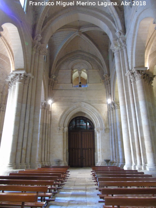 Catedral Vieja. Nave Central - Catedral Vieja. Nave Central. Puerta