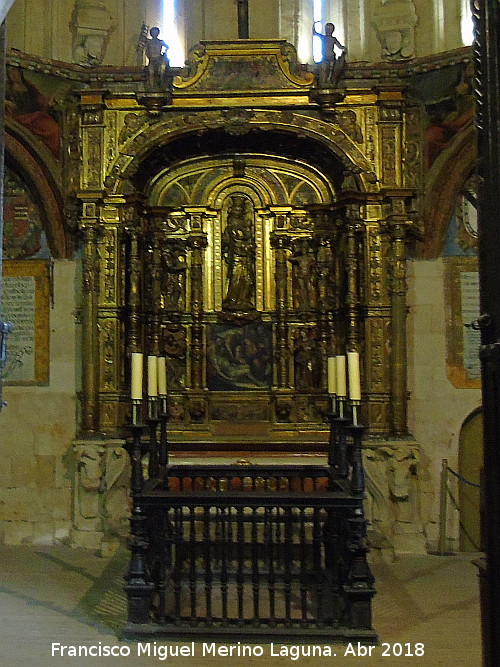 Catedral Vieja. Capilla de San Salvador - Catedral Vieja. Capilla de San Salvador. Sepulcro