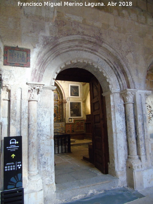 Catedral Vieja. Capilla de Santa Brbara - Catedral Vieja. Capilla de Santa Brbara. 