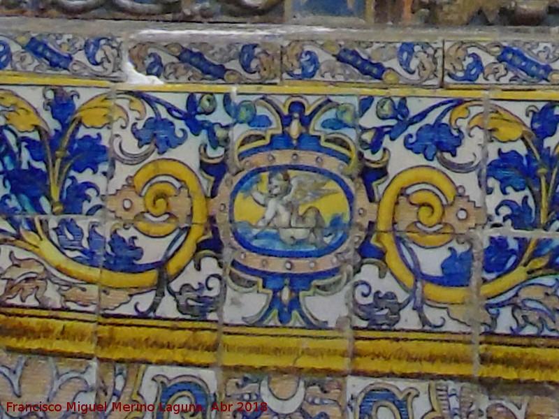 Catedral Vieja. Capilla de Santa Brbara - Catedral Vieja. Capilla de Santa Brbara. Azulejos