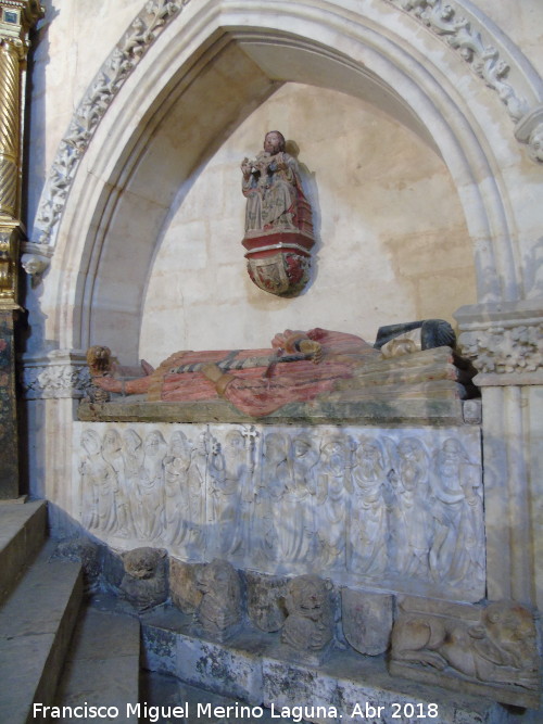 Catedral Vieja. Capilla Anaya - Catedral Vieja. Capilla Anaya. Sepulcro