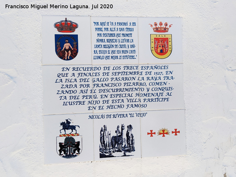 Hern�n Cortes - Hern�n Cortes. Azulejos a Nicol�s de Rivera "El Viejo"
