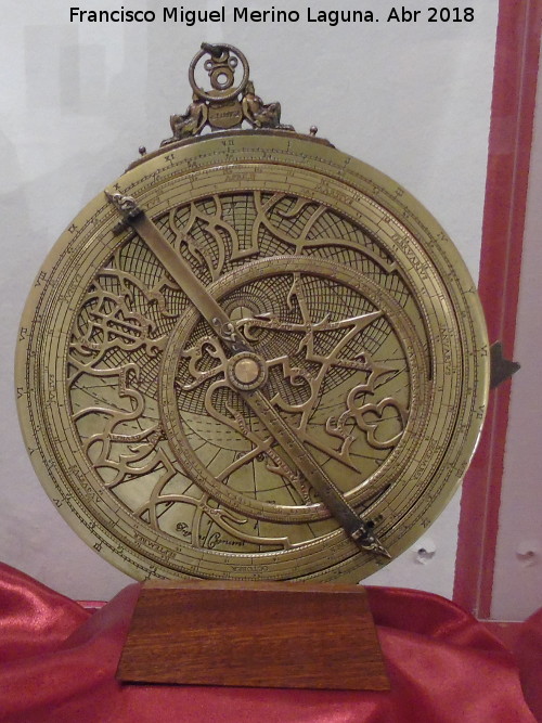 Astrolabio - Astrolabio. Astrolavio del siglo XVI. Exposicin Palacio Episcopal Salamanca