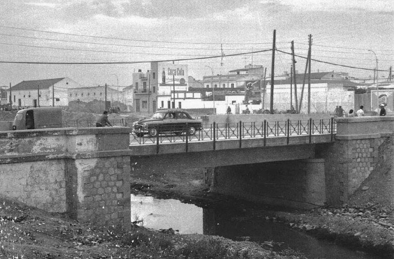 Puente del Arroyo Tamarguillo - Puente del Arroyo Tamarguillo. 1963