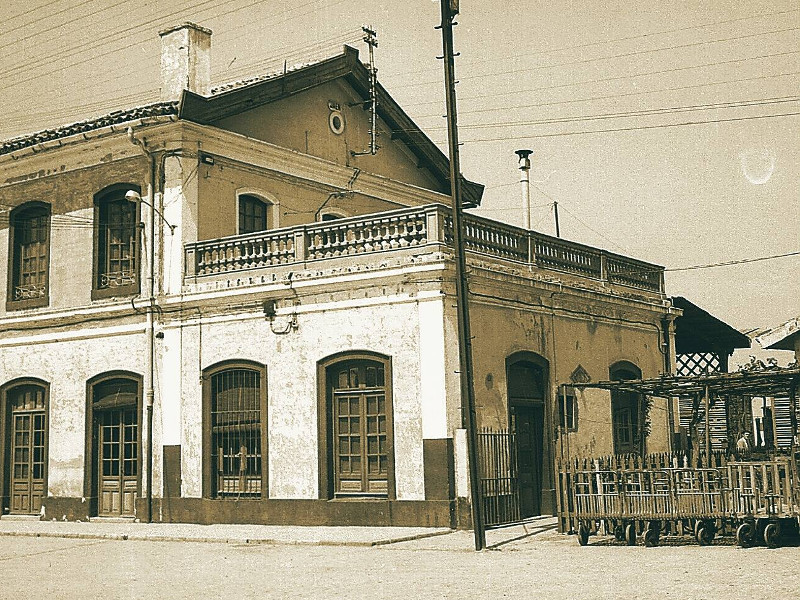 Estacin de Jan - Estacin de Jan. Foto antigua