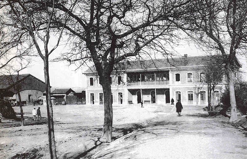 Estacin de Jan - Estacin de Jan. Foto antigua. Dcada de 1910