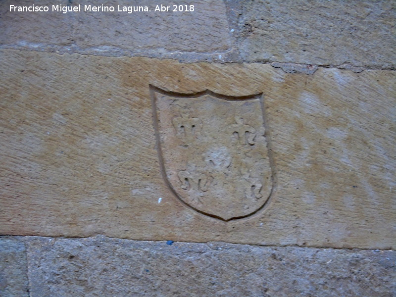 Convento de las Agustinas e Iglesia de la Pursima - Convento de las Agustinas e Iglesia de la Pursima. Escudo en su parte trasera