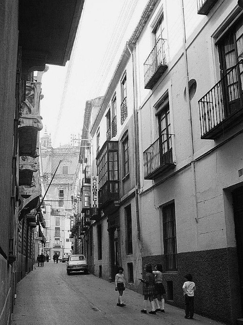 Calle Hurtado - Calle Hurtado. Foto antigua