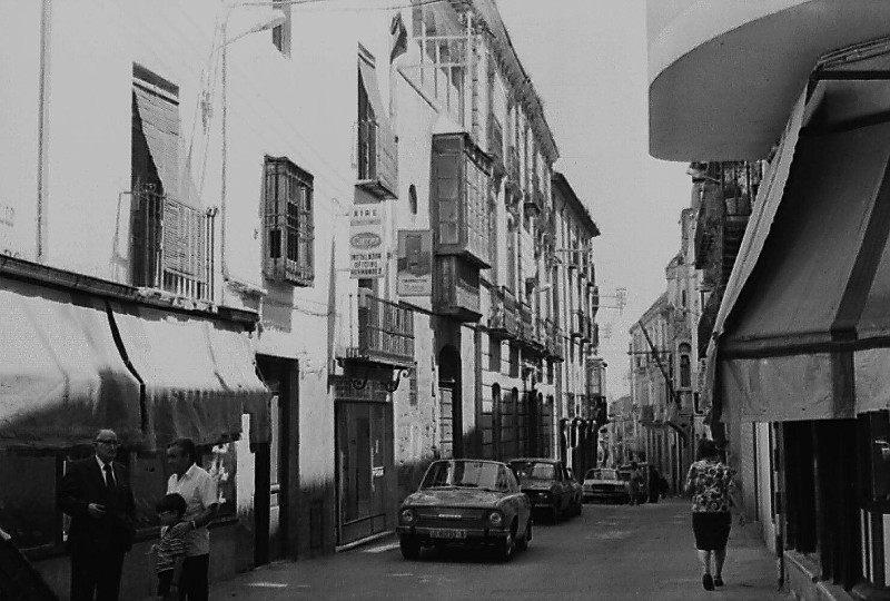 Calle Hurtado - Calle Hurtado. Foto antigua