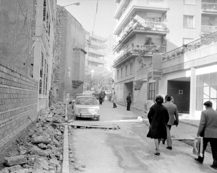 Calle Madre Soledad Torres Acosta - Calle Madre Soledad Torres Acosta. Foto antigua