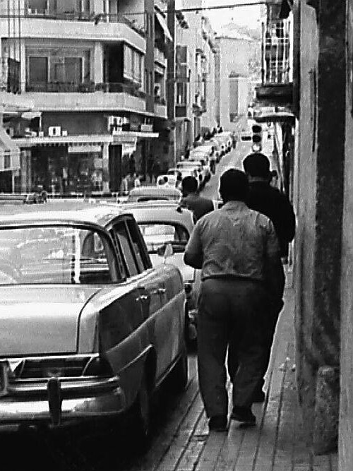 Calle Madre Soledad Torres Acosta - Calle Madre Soledad Torres Acosta. Foto antigua. Desde la Calle Rastro