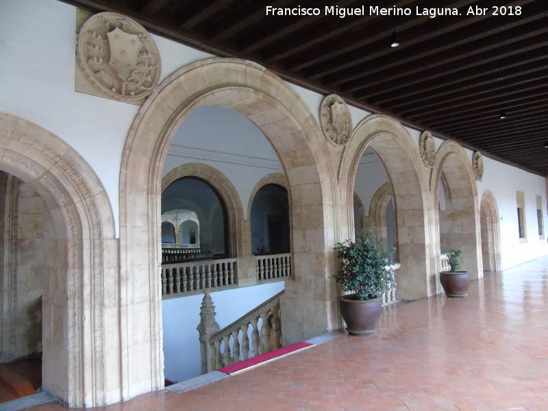 Colegio del Arzobispo Fonseca - Colegio del Arzobispo Fonseca. Escaleras