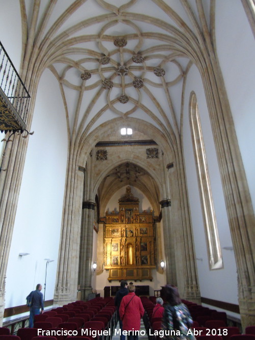 Colegio del Arzobispo Fonseca - Colegio del Arzobispo Fonseca. Capilla