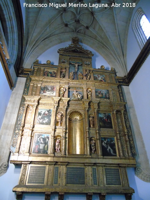 Colegio del Arzobispo Fonseca - Colegio del Arzobispo Fonseca. Retablo