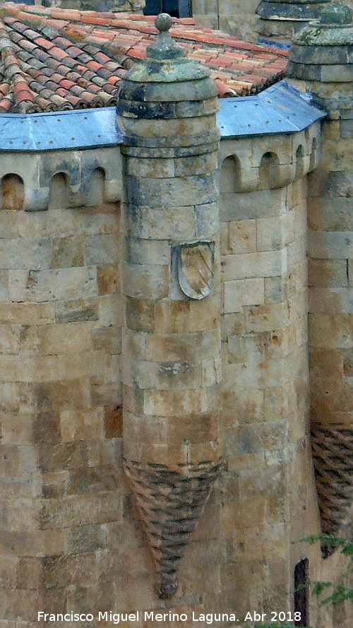 Torre del Clavero - Torre del Clavero. Escudo