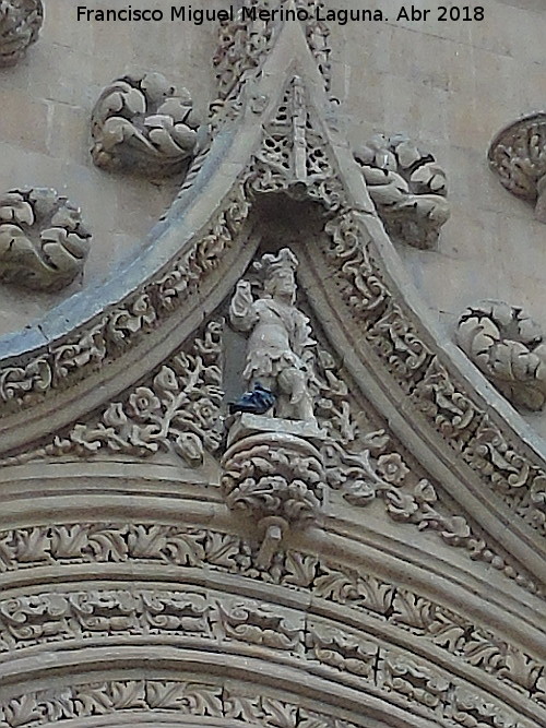 Catedral Nueva. Portada Norte - Catedral Nueva. Portada Norte. Escultura