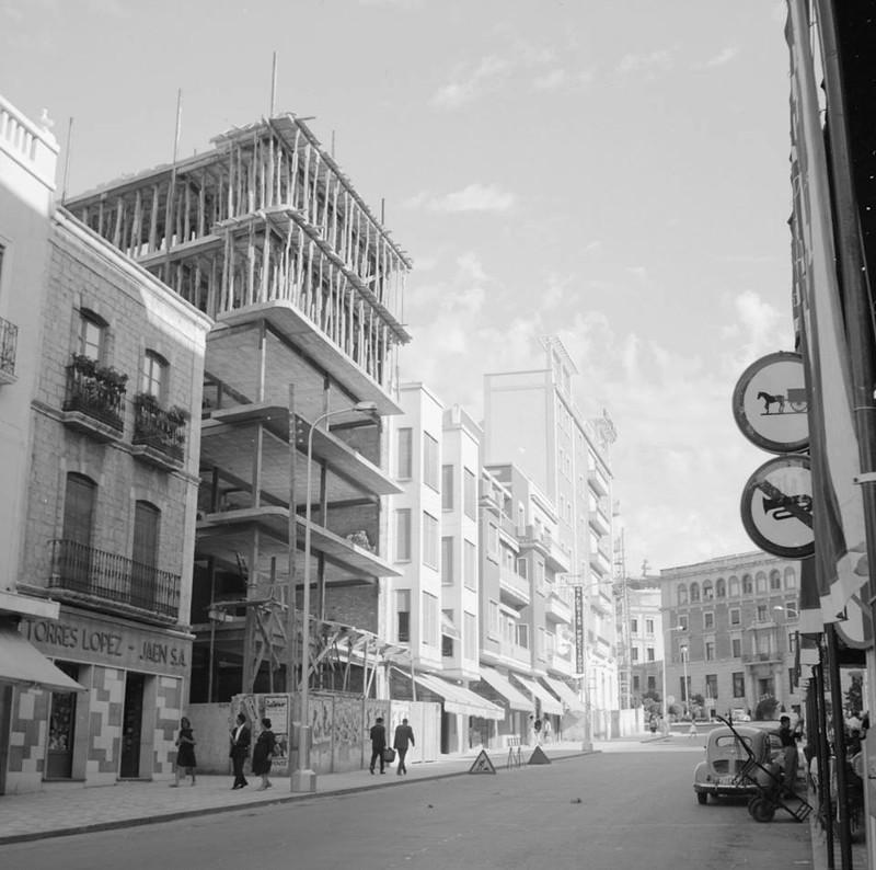 Calle Roldn y Marn - Calle Roldn y Marn. Foto antigua. Torres Lpez S.A.