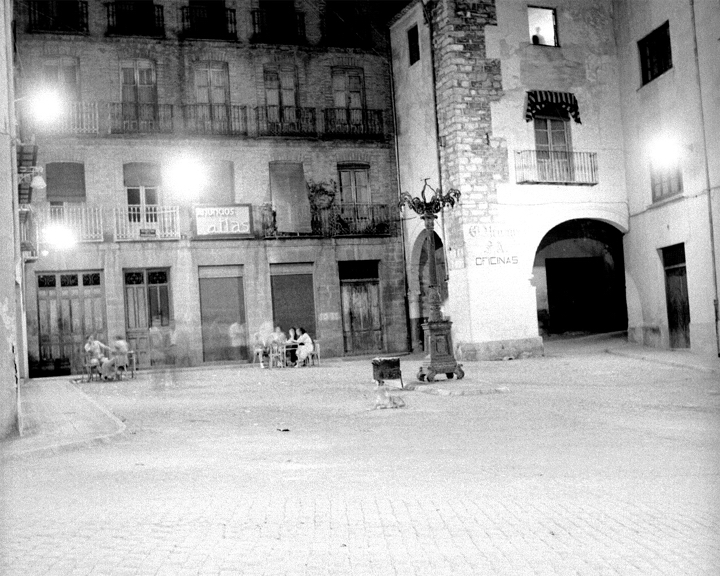 Plaza Cervantes - Plaza Cervantes. Foto antigua