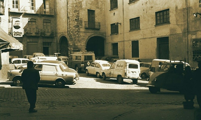 Plaza Cervantes - Plaza Cervantes. Foto antigua