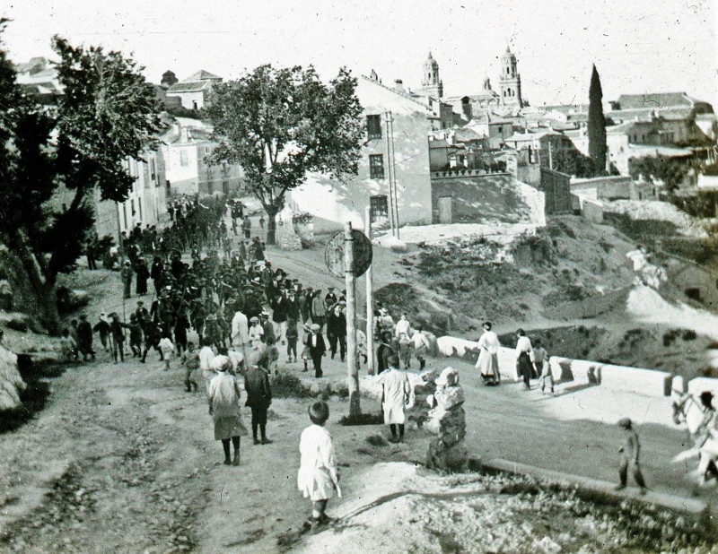 Puente de Santa Ana - Puente de Santa Ana. Foto antigua. Archivo IEG