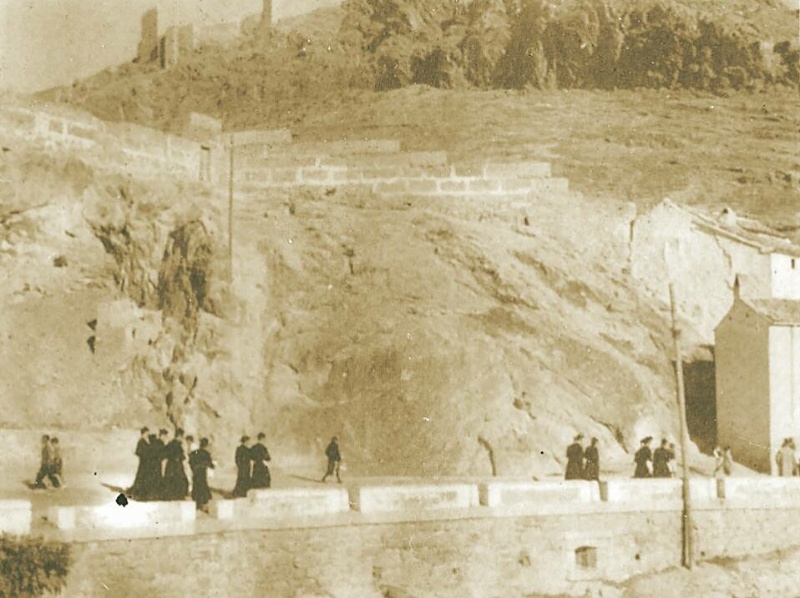 Puente de Santa Ana - Puente de Santa Ana. Foto antigua