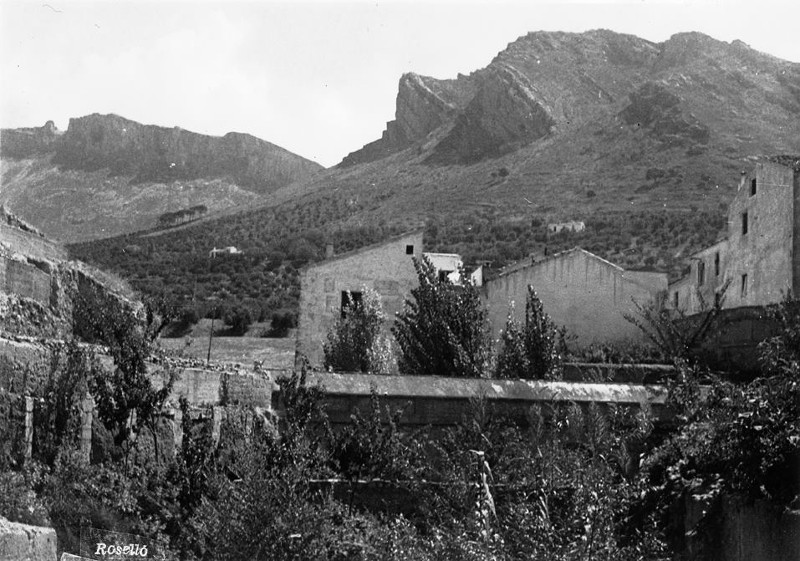 Puente de Santa Ana - Puente de Santa Ana. Foto antigua. Fotografa de Jaime Rosell Caada. Archivo IEG