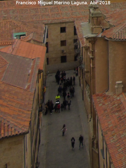 Calle Caldern de la Barca - Calle Caldern de la Barca. Desde la Catedral