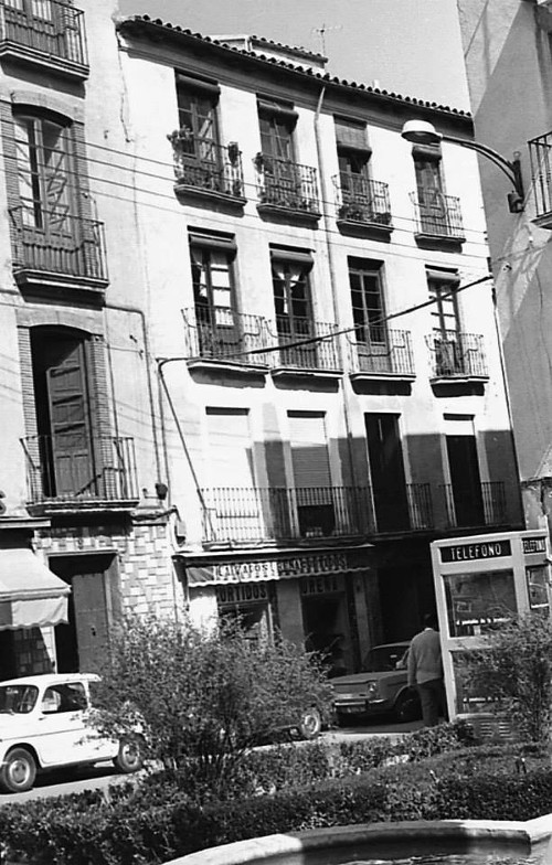 Plaza de San Ildefonso - Plaza de San Ildefonso. Foto antigua