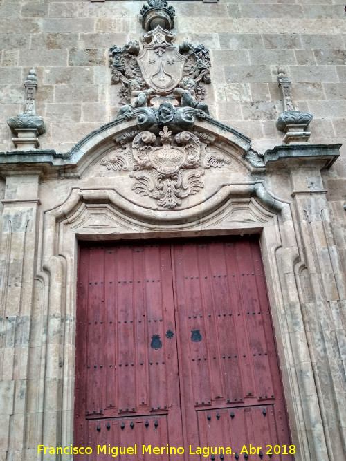 Iglesia del Carmen de Abajo - Iglesia del Carmen de Abajo. Portada