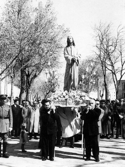 Semana Santa - Semana Santa. Jess Preso en andas 1963