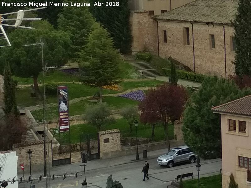 Jardines de Santo Domingo - Jardines de Santo Domingo. Desde la Torre del Marqus de Villena