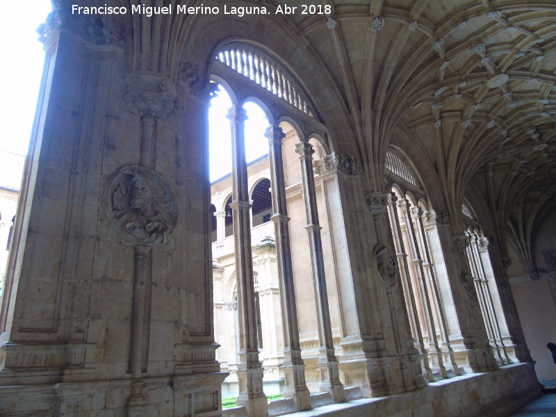 Convento de San Esteban. Claustro - Convento de San Esteban. Claustro. Profeta Ageo