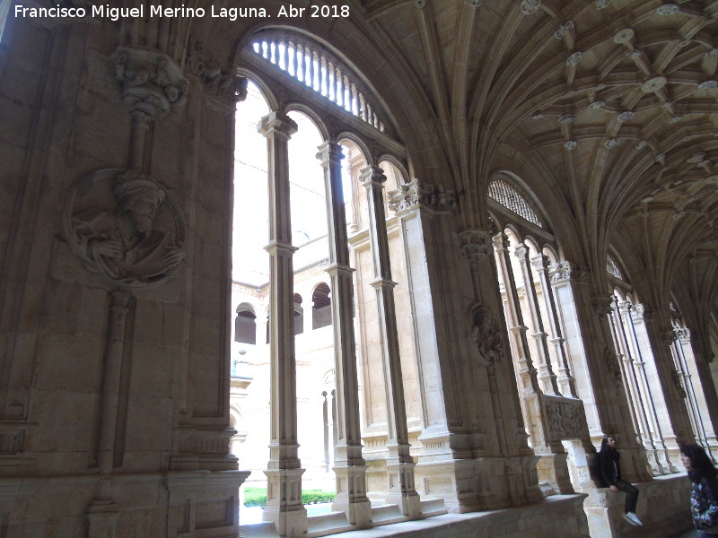 Convento de San Esteban. Claustro - Convento de San Esteban. Claustro. Profeta David