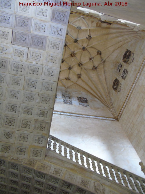 Convento de San Esteban. Escalera de Soto - Convento de San Esteban. Escalera de Soto. 