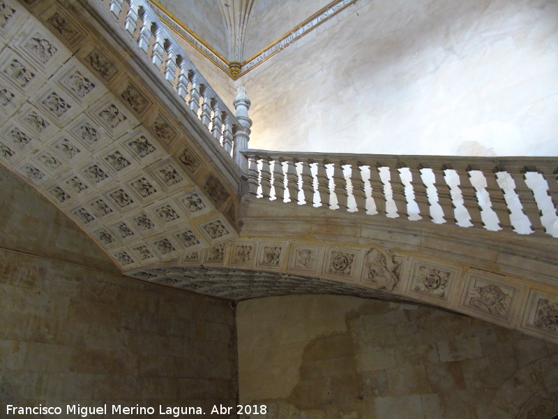 Convento de San Esteban. Escalera de Soto - Convento de San Esteban. Escalera de Soto. 