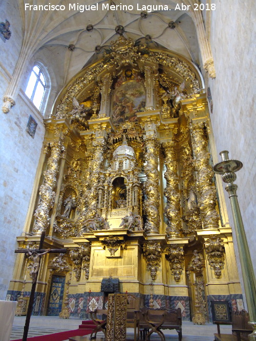 Convento de San Esteban. Retablo Mayor - Convento de San Esteban. Retablo Mayor. 