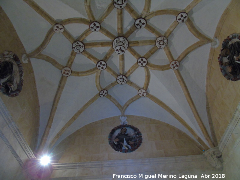 Convento de San Esteban. Coro - Convento de San Esteban. Coro. Bveda