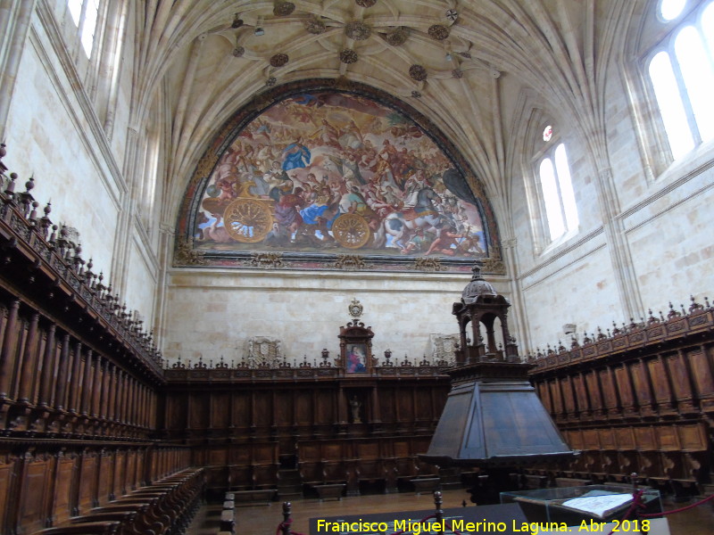 Convento de San Esteban. Coro - Convento de San Esteban. Coro. 