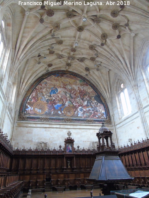 Convento de San Esteban. Coro - Convento de San Esteban. Coro. 