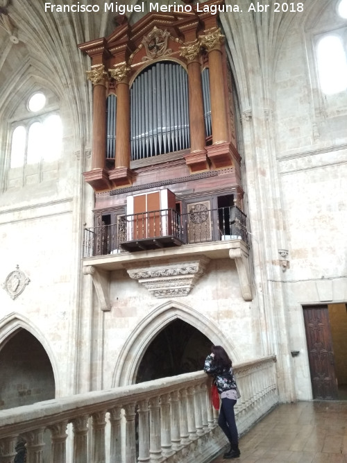 Convento de San Esteban. Coro - Convento de San Esteban. Coro. Balaustrada