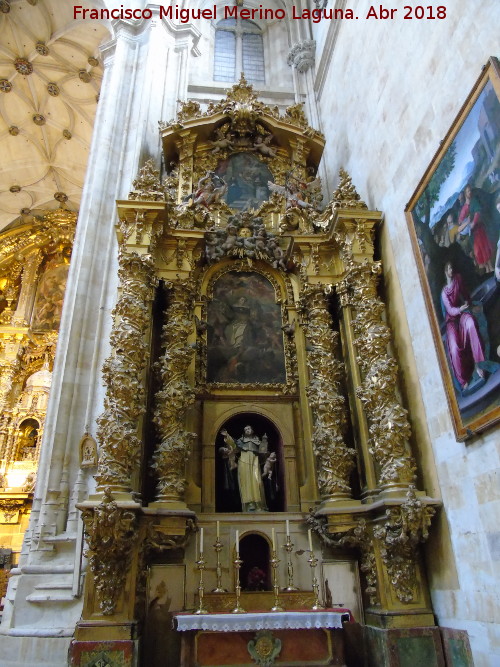 Convento de San Esteban. Retablo de Santo Toms de Aquino - Convento de San Esteban. Retablo de Santo Toms de Aquino. 