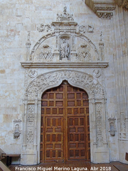 Convento de San Esteban. Puerta de San Jos - Convento de San Esteban. Puerta de San Jos. 