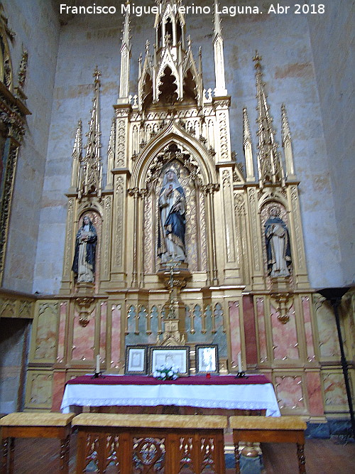Convento de San Esteban. Capilla de Santa Catalina de Siena - Convento de San Esteban. Capilla de Santa Catalina de Siena. Retablo