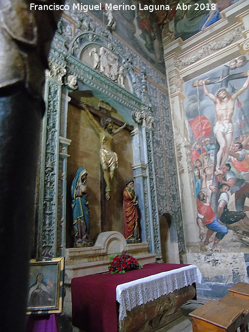 Convento de San Esteban. Capilla del Cristo de la Luz - Convento de San Esteban. Capilla del Cristo de la Luz. Cristo de la Luz