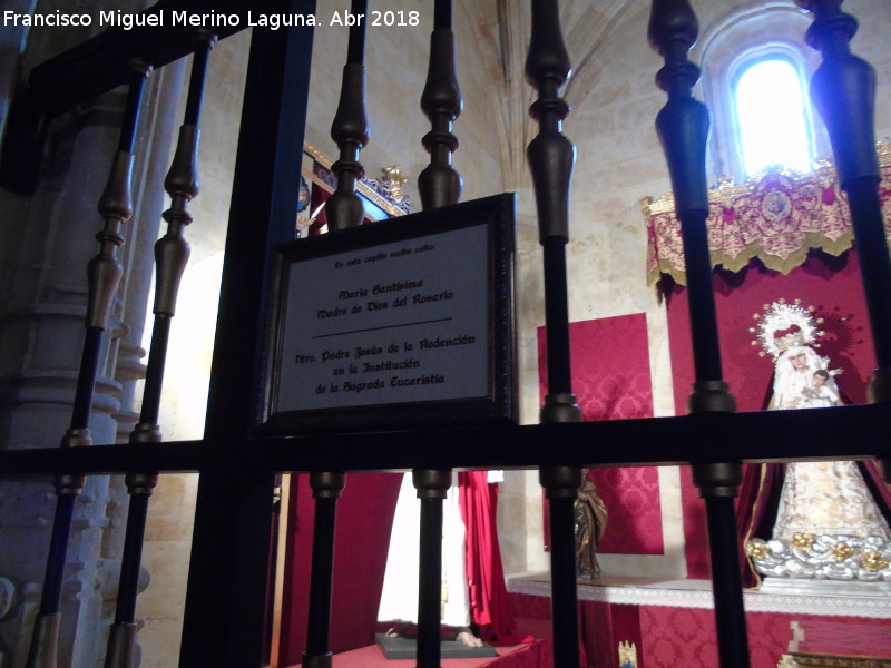 Convento de San Esteban. Capilla de la Redencin - Convento de San Esteban. Capilla de la Redencin. 