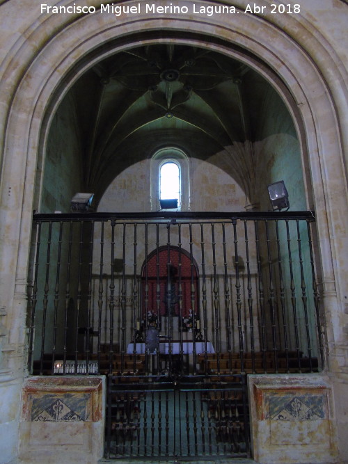 Convento de San Esteban. Capilla Segunda del Evangelio - Convento de San Esteban. Capilla Segunda del Evangelio. 