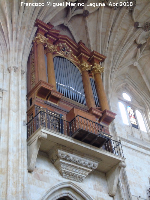 Convento de San Esteban. rgano - Convento de San Esteban. rgano. 