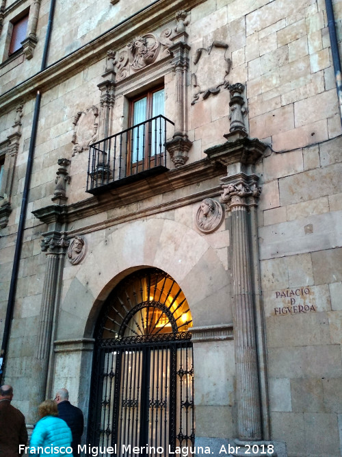 Palacio de Figueroa - Palacio de Figueroa. Portada