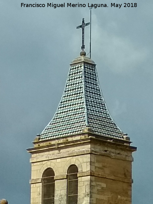 Iglesia de San Martn - Iglesia de San Martn. Tejado de la torre