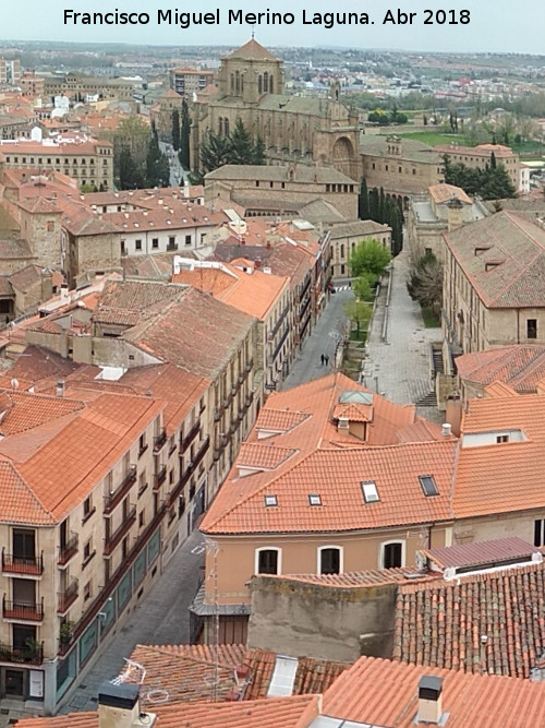 Calle Palominos - Calle Palominos. Desde la Clereca